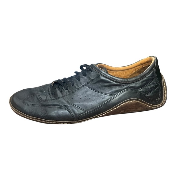 👞 Cole Haan Nike Air Leather Sneakers Men’s 12 Black Dress Casual Hybrid